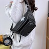 Ita Bag Crossbody,Chest Bag Pack,Shoulder Sling Bag with Button Organizer