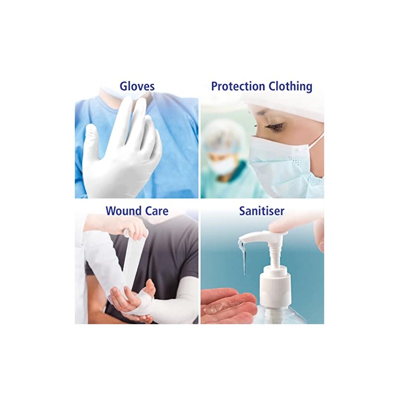 Nitrile NextGen Disposable Gloves - Pack of 100, l