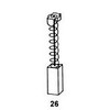 'Carbon Brushes for Flex L2106 °C Grinder – 6X16X20 MM