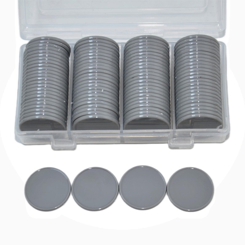 Smartdealspro Set of 100 1 Inch Opaque Plastic Learning Counters