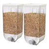 RIVERSOFY Kit 2 Despachador Dispensadores Semillas Cereales Alimentos