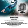 4K WiFi Action Camera High Definition 98.4ft Underwater Outdoor Sports