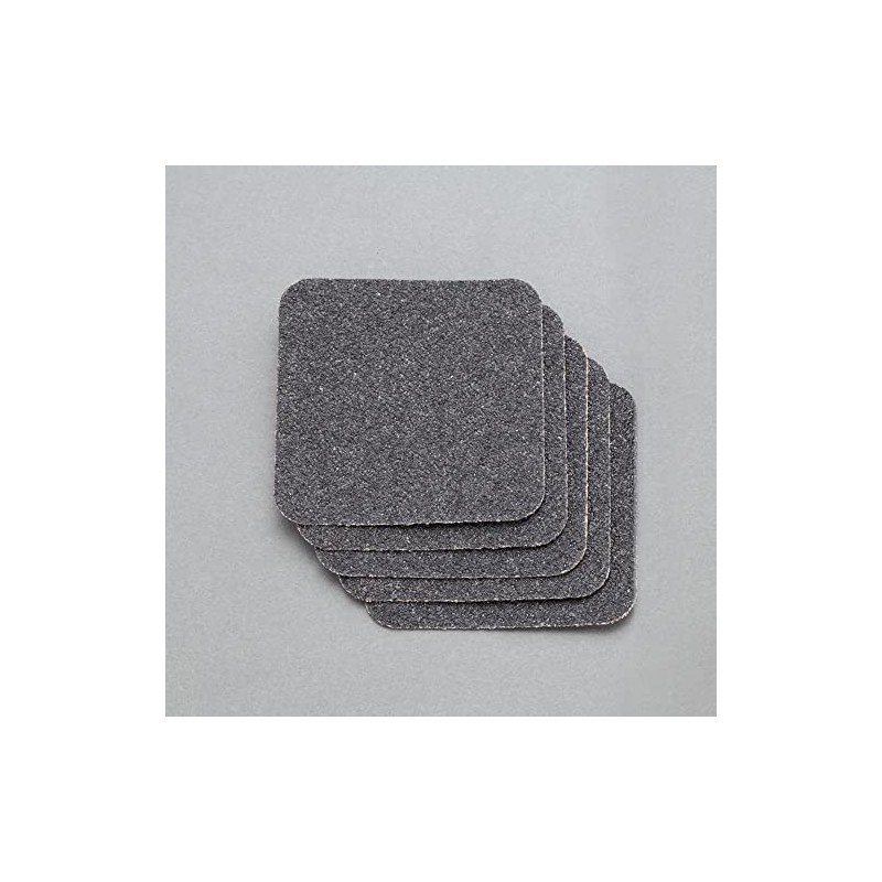 エスコ(Esco) 80x80mm 滑り止めシート(屋外用･黒/5枚) EA944DA-4