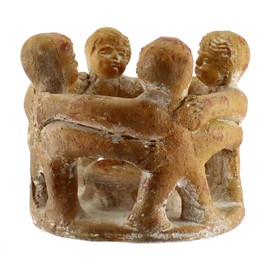 Budawi® Circle of Friends with 4 Friends Craftsmanship from Mexico Tea Light Holder