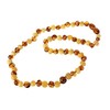 AmberJewelry Baltic Amber Necklace - A1-1B, Adult Amber Bead Necklace