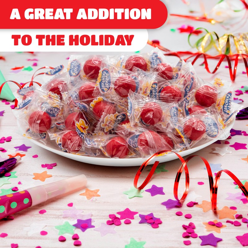 Spicy Cinnamon Jawbreakers - 3 Pound Bulk Pack (240 Count)