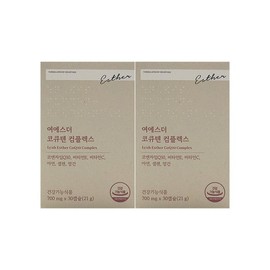 Esther Formula Yeo Esther CoQ10 Complex 700mg x 30 capsules x 2 boxes / 에스더포뮬러 여에스더 코큐텐 컴플렉스 700mg x 30캡슐 x 2박스