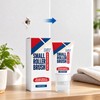 2 Pcs Wall Repair Paste with Built-In Roller Brush for