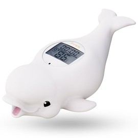 Bath Thermometer for Infants, Safety Baby Bath Floating Toy Room Temperature Water Thermometer ℃/℉, LCD - Newborn Must-Have