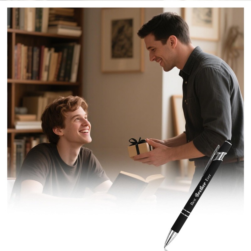 nuozodki Funny Birthday Gifts for Adult Brother from Sister,Ballpoint Pen,Stocking