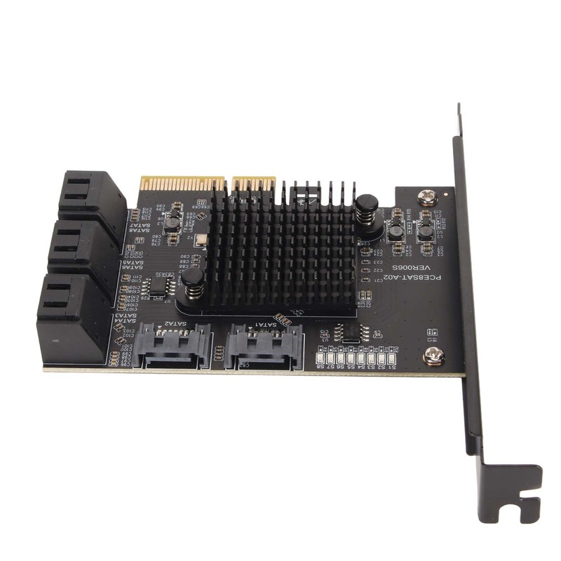 SATA Card 8 Port Support Hot Swappable Boot System Disk