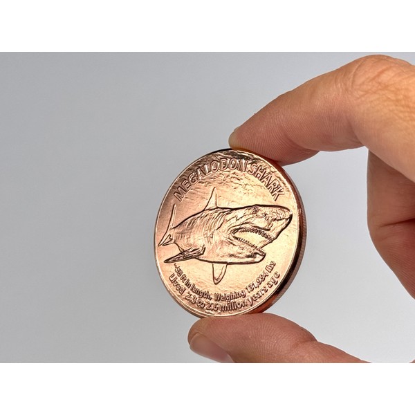 Katy Craig Katy Craig 10 x 1oz Copper Rounds Megalodon