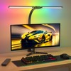 SIBRILLE Upgraded LED Desk Lamp for Home Office with RGB,