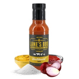 Lane's Southbound Carolina Mustard BBQ Sauce, South Carolina BBQ Mustard Sauce, Best BBQ Sauce Perfect for Sandwiches & Burgers, 13.5 Oz