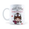 LISE GRAPHIX | Taza Súper Enfermera Personalizada | Taza de