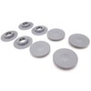 Floor Mat Attachment for Mercedes Car Models (4 Pieces, Grey)