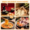 Pack of 8 Chopstick Helper, Training Chopsticks Helper Connector for