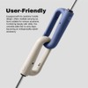 Fully Automatic Umbrella with Carabiner Handle, 10 Ribs Reverse Folding
