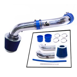 INTAKEKAI Performance Air Intake (Compatible with 2004-2012 JEEP LIBERTY 3.7L V6 models) (BLUE)