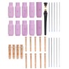 QWORK® TIG Welding Torch Accessories Kit, 36 Pcs TIG Welding
