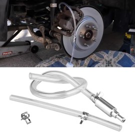 MLAHUIER Brake Fluid Bleeder Kit with Tube & Clamp, One Way Check Valve Bleeding Tool for Brake Bleeding & Hydraulic Clutch Systems, Universal Clutch Bleeding Hose Replacement for Motorcycle