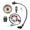 Magneto+CDI+Lgnition Coil+Spark Plug+otor Puller Stator Magneto Flywheel 8 Pole Stator