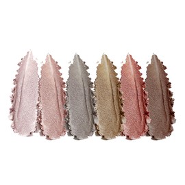 KXmzeG Matte Shimmer Eyeshadow Palette, 6 Color Glitter High Pigment Eye Shadow Palettes For Older Women Eye Makeup, Long-Lasting Blendable (B06#, Pack of 1)