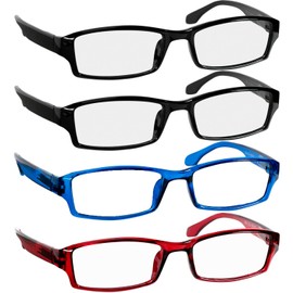 TruVision Readers - 9501HP - 4 pk - 2BkRdBl 2.00