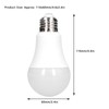 2PCS E27/E26 LED Bulb Dimmable 7W/5000K Light Bulb for Home