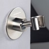 simpletome Shower Head Holder Adhesive Adjustable Bracket Wall Mount SUS304