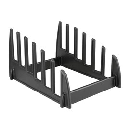 Hygiplas Chopping Board Rack Made of Plastic Dishwasher Safe with Six 25mm Slots
