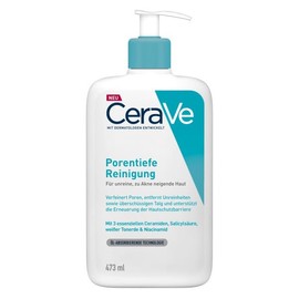 CeraVe Deep Pore Cleansing, Foaming Cleansing Gel with Salicylic Acid for the Face for Blemished and Acne Prone Skin, 473 ml
