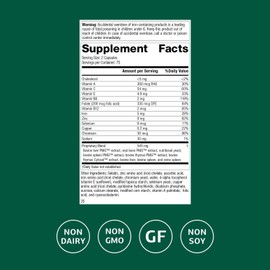 Standard Process Inc. Immuplex - Daily Immune Support Supplement with Folate, Iron, Vitamin C & Vitamin A - Mineral Supplement with Antioxidant Ingredients - 150 Capsules