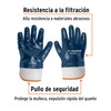 Truper GU-845, Guantes de algodón recubiertos de nitrilo, puño seguridad