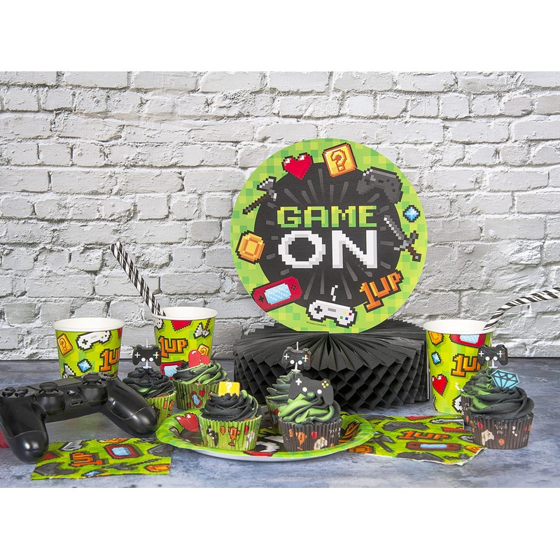 Anniversary House Pack of 75 Gaming Party Cupcake Baking Cases