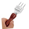 KICHOUSE Ice Tool Stainless Steel Ice Breaker with Wooden Handle