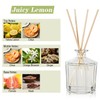 L'odeur Vill Reed Diffuser, 8.5 Oz(250ml) Juicy Lemon Bathroom Diffuser