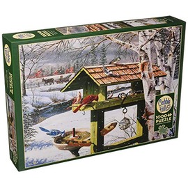 Cobble Hill 1000 Piece Puzzle - Backyard Banquet - Sample Poster Included