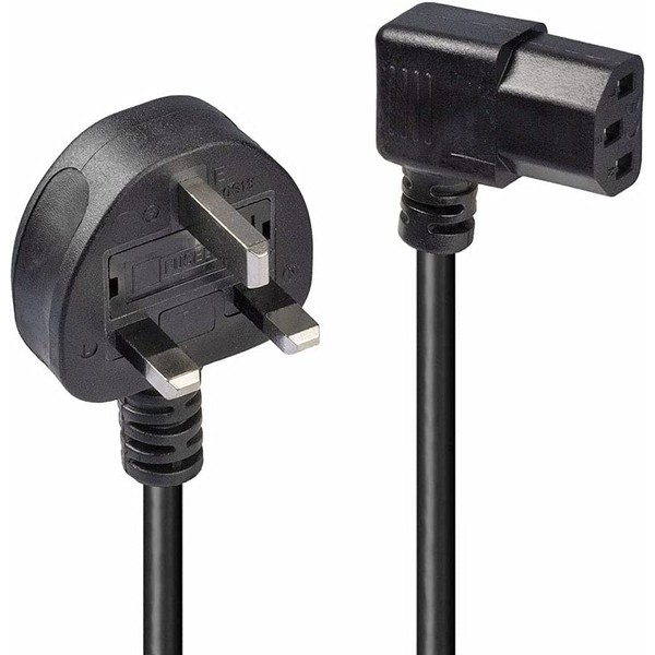 Mr. Gadget's Solutions® 2 Meter 18 AWG 90-Degree C13 Power
