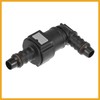 Partuto 9.89mm SAE to 10.5mm 90 Degree Fuel Line Hose