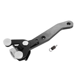 X AUTOHAUX Sliding Door Roller Guide Arm Hinge Bottom Right Side No.7H0843398AA for VW Transporter T5 2003-2015 Metal Black