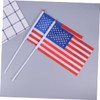 Operitacx USA Flags on Stick 50 Pack of Mini American
