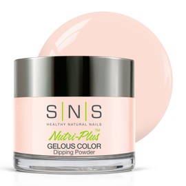 SNS Healthy Natural Nails SNS Nail Dip Powder, Gelous Color Dipping Powder - Girl Of My Dreams (Natural/Nudes) - Long-Lasting Nail Color & Polish Lasts 14 Days - Odor-Free & No UV Lamp Needed