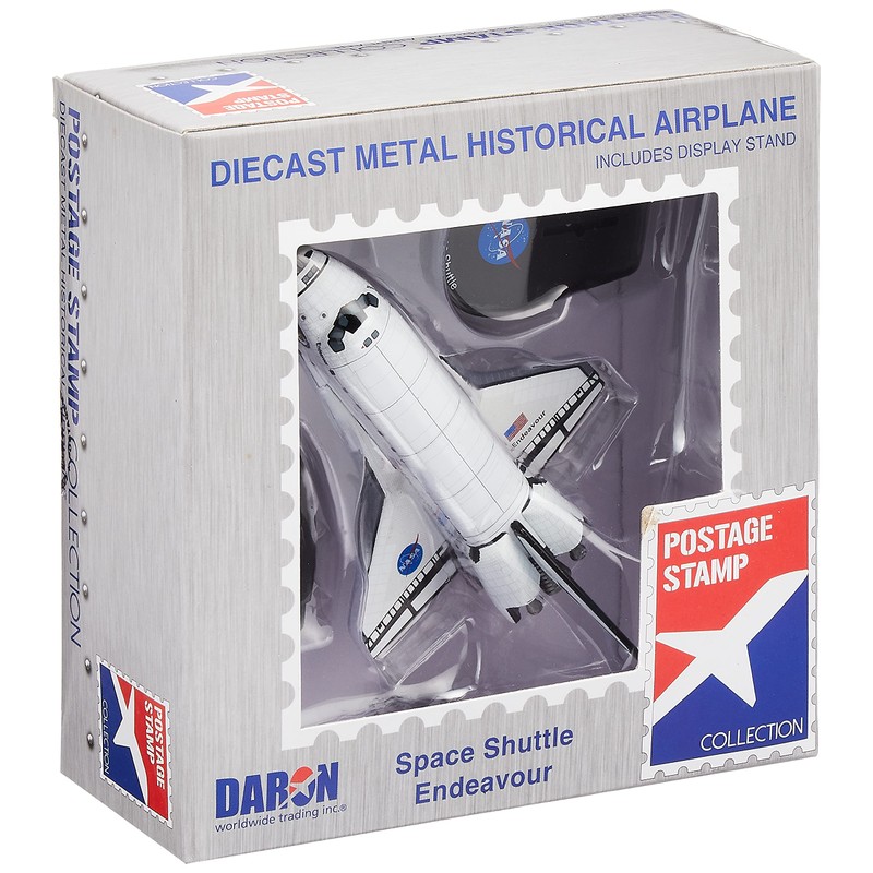 Postage Stamp Daron Space Shuttle Endeavour Vehicle (1/300 Scale) Medium