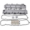 GSKMOTOR Polish GM LS Cast Aluminum Valve Covers with Coil
