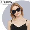 SIPHEW Women's Polarised Oversized Elegant Classic Sunglasses Women Oversize with