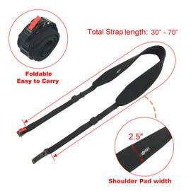 Cosmos Motorbike Helmet Carrier Strap - Motorcycle Helmet Carrying Strap, Fits with Speed Clip Lock Buckle, Hands Free Accessory for Motor Riding Biker