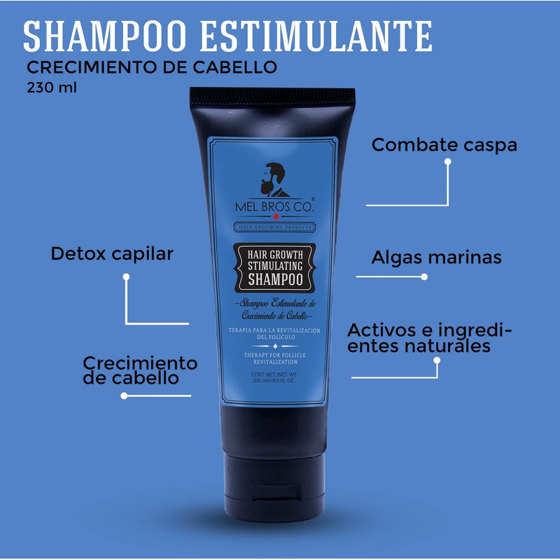 MEL BROS CO. - Hair Stimulating Shampoo - Shampoo Estimulante
