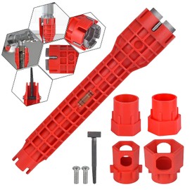 14-in-1 Multi-functional Wrench for Toilet, Sink, Bathroom, Kitchen Plumbing Installation and Repairs