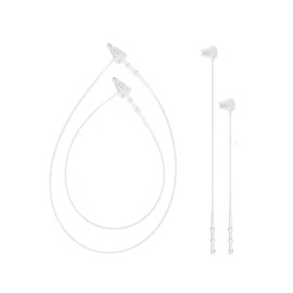 Yesallwas 2000 Pieces Plastic Fasteners, 3 Inch 5 Inch Clear Snap Lock Pins, Security Jewelry Tags Pins for Pricing, Transparent Price Tags Loop for Clothing Crafts Price Tag Showing